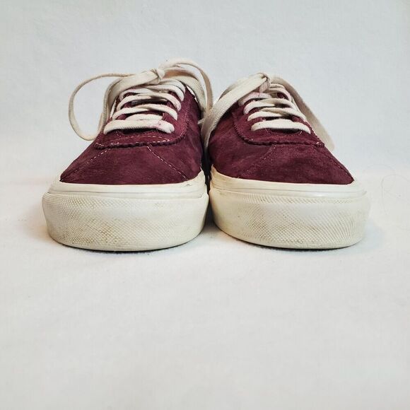 Vans Sneakers Mens Size 7 W8.5 Red 73 DX Casual Suede Retro Skateboarding Skate - Picture 3 of 9